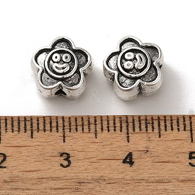 Tibetan Style Alloy Beads PALLOY-P302-12D-AS-1