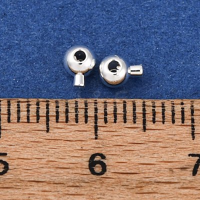 Brass Crimp Beads KK-Z030-16A-S01-1