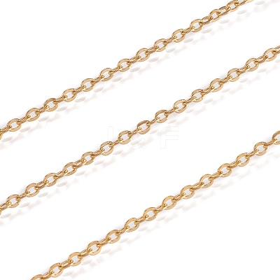 Ion Plating(IP) 304 Stainless Steel Cable Chains CHS-H017-01G-20M-1