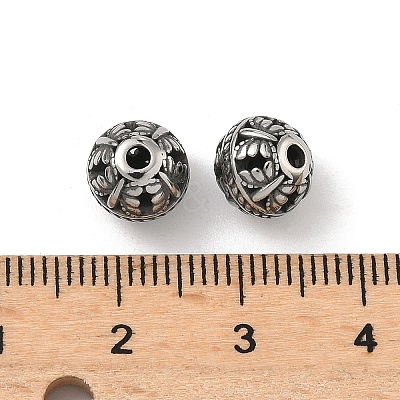 Retro 316 Surgical Stainless Steel Beads STAS-L307-17AS-03-1