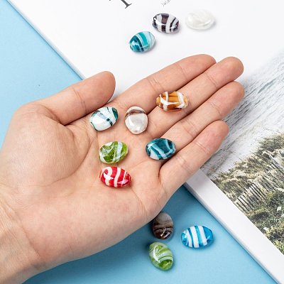 Handmade Lampwork Beads LAMP-S050-M-1