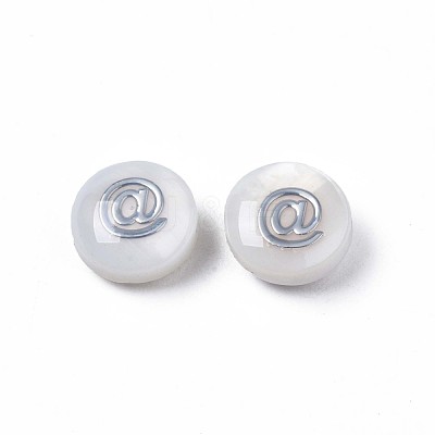 Natural Freshwater Shell Beads SHEL-N003-22-08P-1