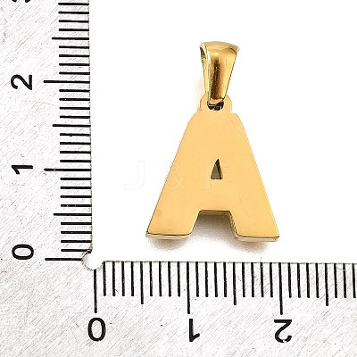 Golden 304 Stainless Steel Pendants STAS-K300-01G-A-1