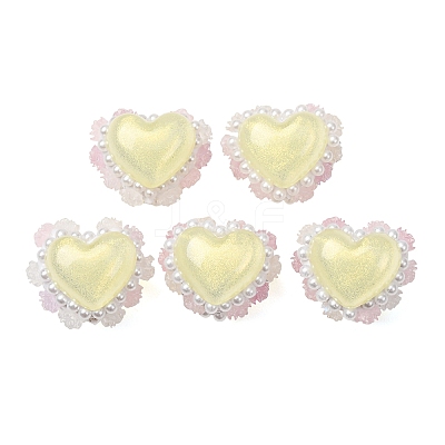 Rwsin & ABS Imitation Pearl & Polymer Clay Beads RE-CBA1913-01D-1