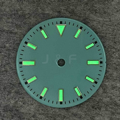 Luminous Glow in the Dark Brass Clock Face Dial CLOC-PW0001-01A-1