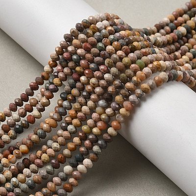 Natural Alashan Agate Beads Strands G-C127-B01-01-1