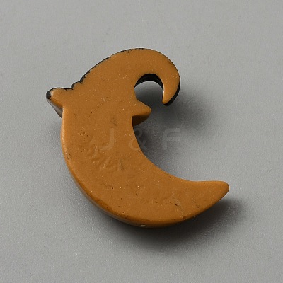 Halloween Themed Opaque Resin Cabochons CRES-WH0010-041C-1