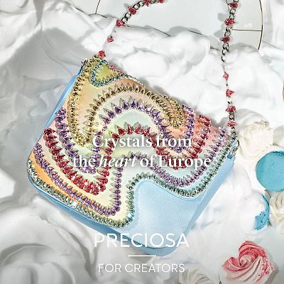 Preciosa® MAXIMA Crystal Fancy Stones Y-PRC-FE14-70010-1