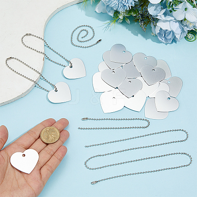 50Pcs Aluminum Big Pendants ALUM-OC0010-01A-1