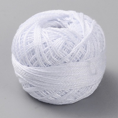 Cotton Size 8 Crochet Threads OCOR-WH0071-89A-1