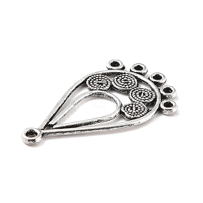 Tibetan Style Alloy Chandelier Components PALLOY-E450-11AS-1