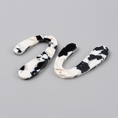 Cellulose Acetate(Resin) Pendants MACR-TAC0001-16-1