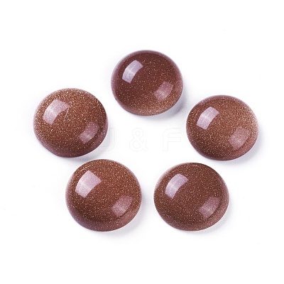 Synthetic Goldstone Cabochons G-L510-01B-1