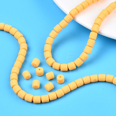 Polymer Clay Bead Strands CLAY-T001-C56-1