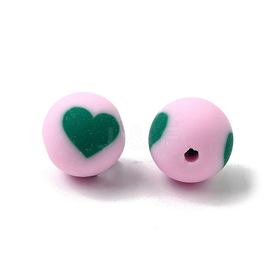 Handmade Polymer Clay Beads CLAY-I011-01B-07-1