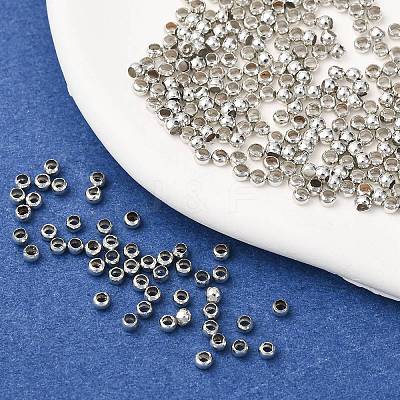 Brass Crimp Beads E002-NF-1