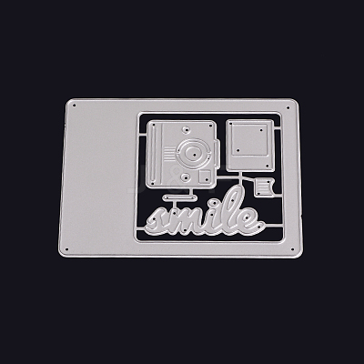 Camera with Photo Frame Carbon Steel Cutting Dies Stencils DIY-F036-51-1
