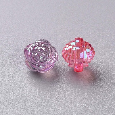 Transparent Acrylic Beads X-TACR-S154-33C-1