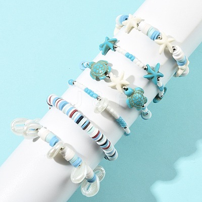 Ocean DIY Jewelry Making Findings Kits DIY-FS0009-75-1