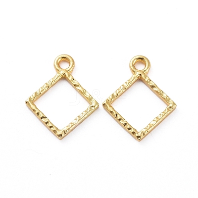 Zinc Alloy Open Back Bezel Pendants PALLOY-E577-11G-1