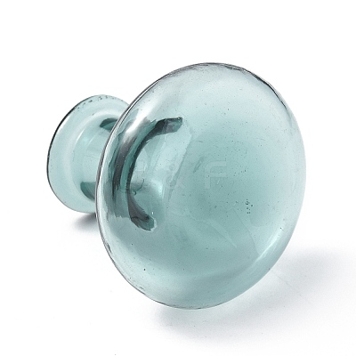 Miniature Glass Dried Flower Vase Ornaments GLAA-A006-01F-1