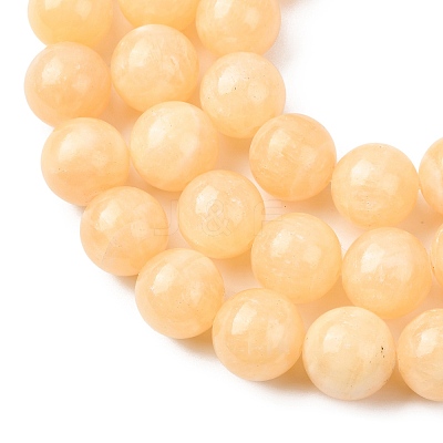 Natural Lemon Jade Beads Strands G-H343-D04-14mm-1