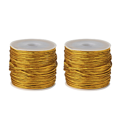2 Rolls PVC Tubular Synthetic Rubber Cord RCOR-YW0001-02B-1