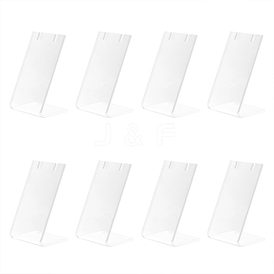 Acrylic Earring/Necklace Displays EDIS-WH0005-03-WH-1
