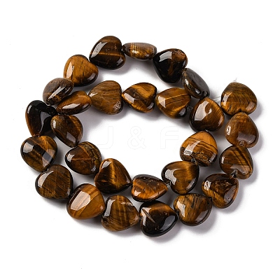 Natural Tiger Eye Beads Strands G-I372-A14-02-1
