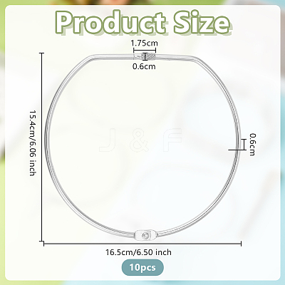 Iron Hinged Loose Leaf Binder Rings FIND-WH0173-356-1