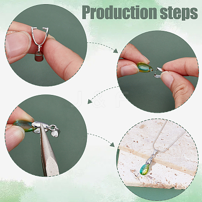 DIY Jewelry Making Findings Kits DIY-PH0023-33-1