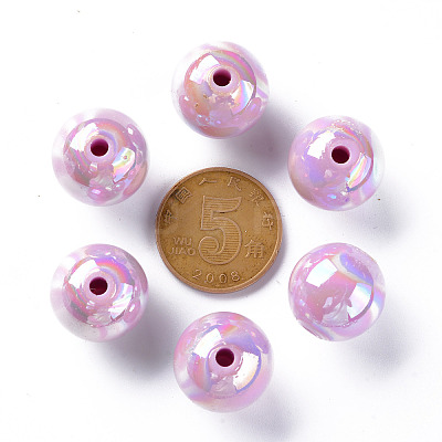 Opaque Acrylic Beads X-MACR-S370-D16mm-A03-1