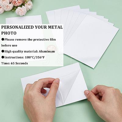 Aluminum Heat Transfer Printing Blanks DIY-CP0013-09B-1