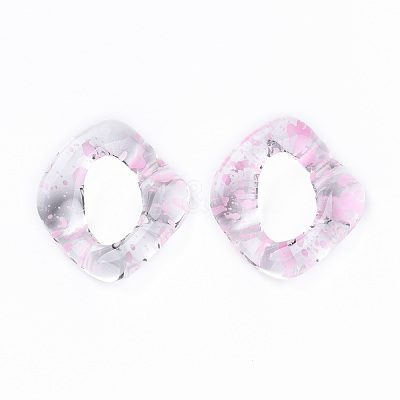 Transparent Acrylic Linking Rings OACR-N009-016A-10-1