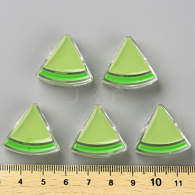 Transparent Enamel Acrylic Beads LS-TACR-S155-001D-1
