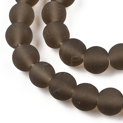 Transparent Glass Beads Strands GLAA-T032-T6mm-MD02-1