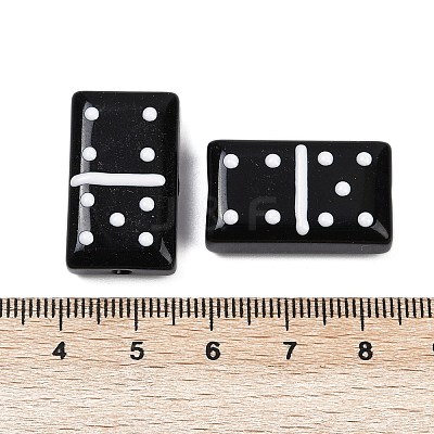 Baking Paint Glass Enamel Beads LAMP-R004-02A-1