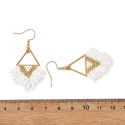 304 Stainless Steel Dangle Earrings EJEW-MZ00806-1