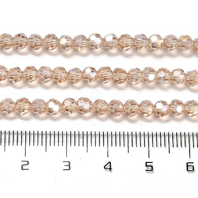 Transparent Glass Beads EGLA-A035-T4mm-B22-1
