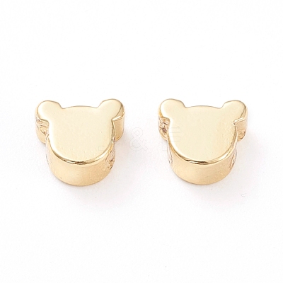 Brass Beads KK-K241-08G-1