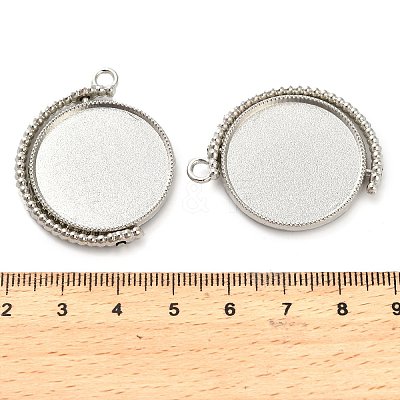 Zinc Alloy Pendant Cabochon Settings FIND-NH0001-13B-P-1