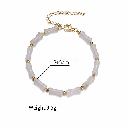Golden Malachite Natural Pearl Bracelet Dopamine Fashion Simple Girlfriend Bracelet MG9989-6-1
