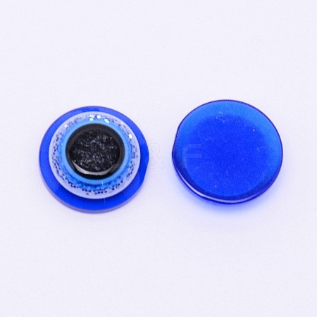 Transparent Flatback Resin Cabochons LS-RESI-WH0009-76E-1