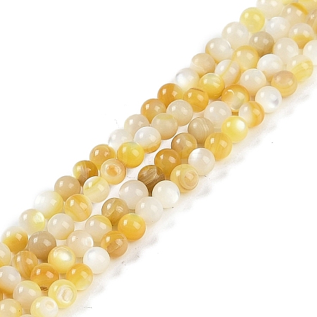 Natural Shell Pearl Beads Strands BSHE-H109-12B-1