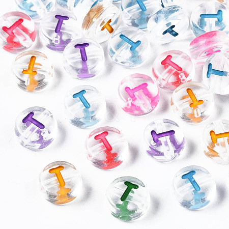 Transparent Clear Acrylic Beads MACR-N008-56T-1