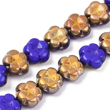 Czech Pressed Glass Beads GLAA-I061-23A-1
