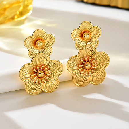 Iron Stud Earrings for Women RH0706-2-1