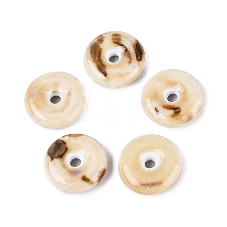 Vintage Handmade Porcelain Beads PORC-N013-20-18-1