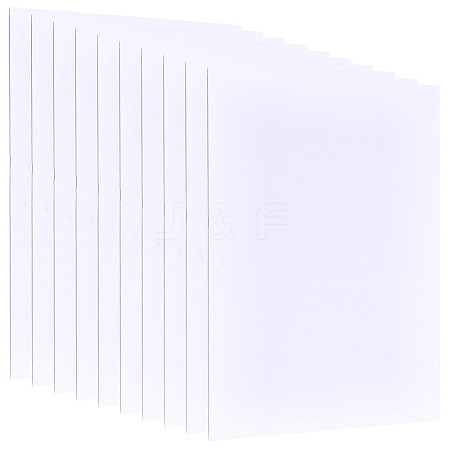 10Sheets Foamed PVC Mould Plates DIY-BC0017-56A-1