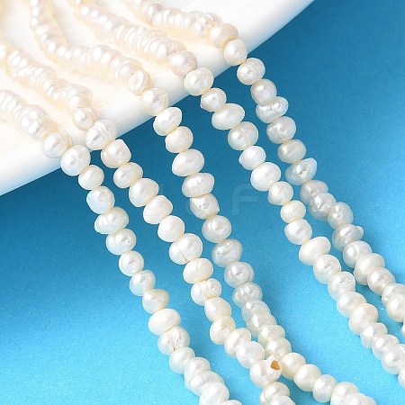 Natural Cultured Freshwater Pearl Beads Strands PEAR-I007-07L-02B-1